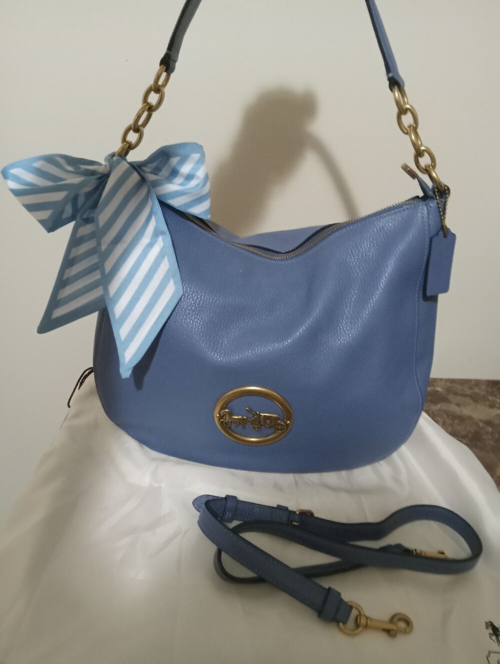 Coach 2019  Elle 2way Hobo Bag EUC